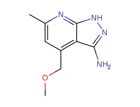 4-(methoxymethyl)-6-methyl-2H-pyrazolo[3,4-b]pyridin-3-amine