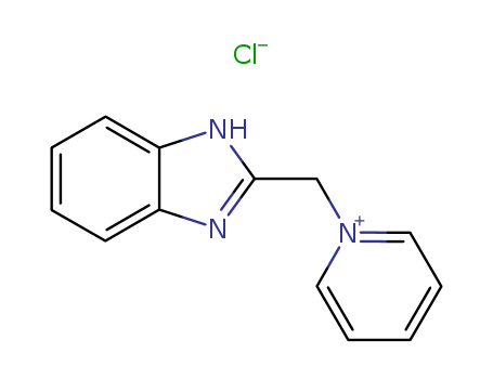 Pyridinium,1-(1H-benzimidazol-2-ylmethyl)-, chloride (1:1)