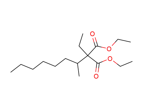 Molecular Structure of 5331-21-5 (diethyl ethyl(octan-2-yl)propanedioate)