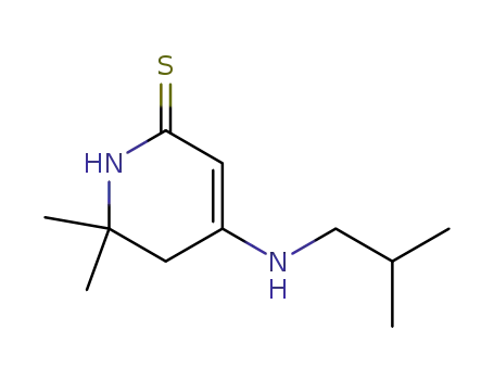 2,2-Dimethyl-4-(2-methylpropylamino)-1,3-dihydropyridine-6-thione
