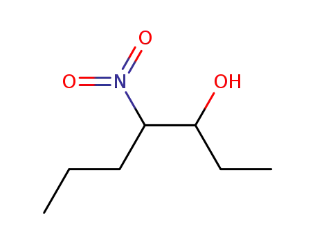 Molecular Structure of 5342-70-1 (4-nitroheptan-3-ol)