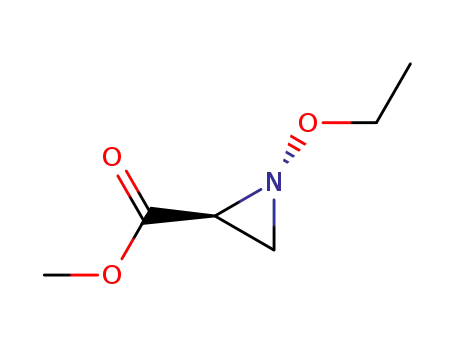 2-Aziridinecarboxylicacid,1-ethoxy-,methylester,trans-(9CI)