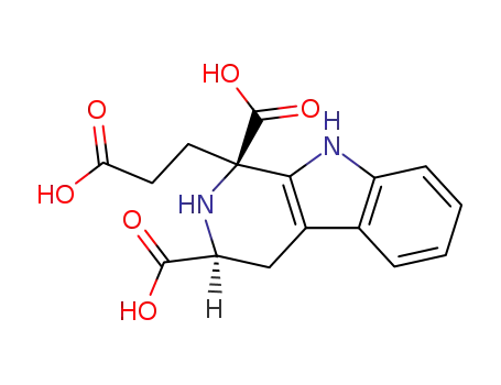 (1R,3S)-1-(2-Carboxy-ethyl)-2,3,4,9-tetrahydro-1H-β-carboline-1,3-dicarboxylic acid