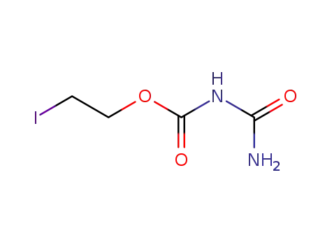 Molecular Structure of 591-39-9 (Allophanic acid 2-iodoethyl ester)