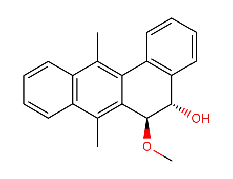 (5S,6S)-6-Methoxy-7,12-dimethyl-5,6-dihydro-benzo[a]anthracen-5-ol