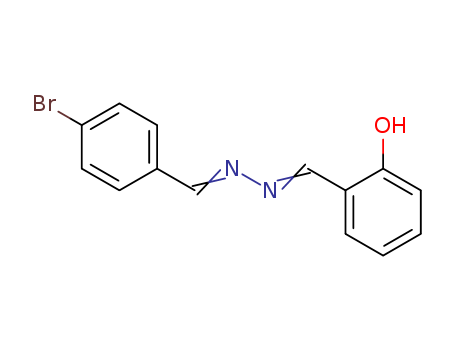 Benzaldehyde, 2-hydroxy-, 2-[(4-bromophenyl)methylene]hydrazone