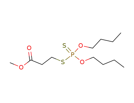 3-[(Dibutoxyphosphinothioyl)thio]propionic acid methyl ester