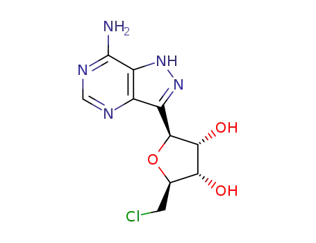 Molecular Structure of 72453-27-1 (5'-deoxy-5'-chloroformycin)