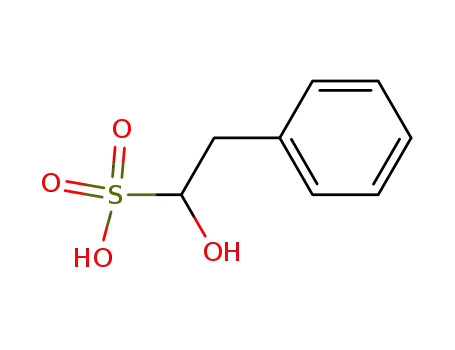 Molecular Structure of 53393-71-8 (1-hydroxy-2-phenyl-ethanesulfonic acid)