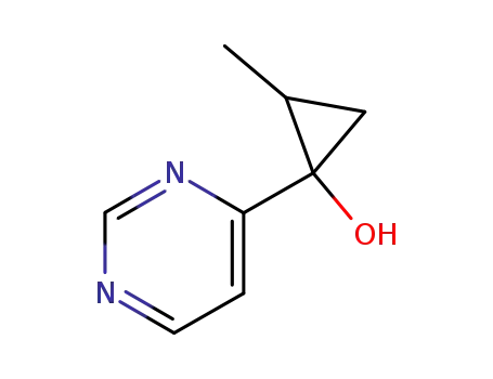 Cyclopropanol, 2-methyl-1-(4-pyrimidinyl)- (9CI)