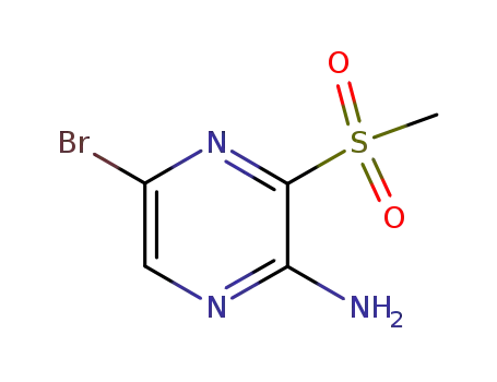 5-bromo-3-methylsulfonylpyrazin-2-amine