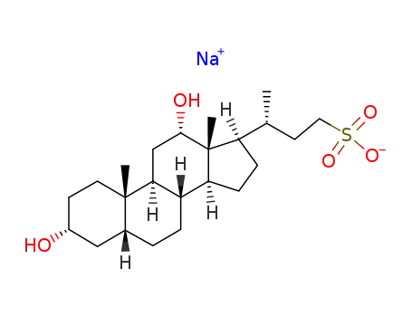 sodium 3α,12α-dihydroxy-24-nor-5β-cholane-23-sulfonate