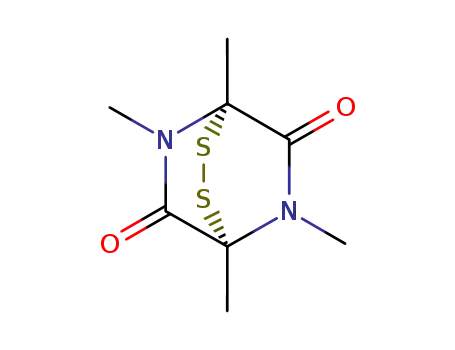 1,4,5,7-tetramethyl-2,3-dithia-5,7-diazabicyclo[2.2.2]octane-6,8-dione