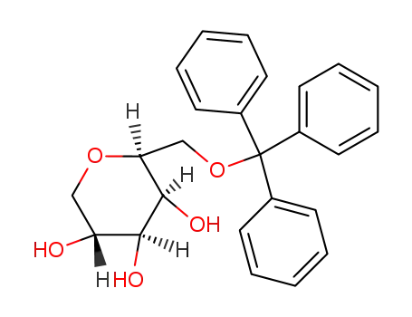 2,6-anhydro-1-O-trityl-DL-galactitol