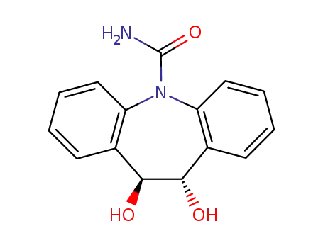 trans-10,11-dihydro-10,11-dihydroxy-5H-dibenz<b,f>azepine-5-carboxamide