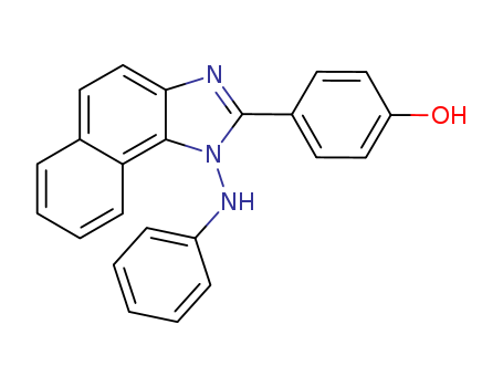 Phenol,4-[1-(phenylamino)-1H-naphth[1,2-d]imidazol-2-yl]-