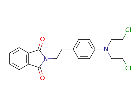 <i>N</i>-{4-[bis-(2-chloro-ethyl)-amino]-phenethyl}-phthalimide
