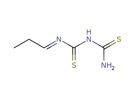 Thioimidodicarbonicdiamide ([(H2N)C(S)]2NH), N-propylidene- cas  5333-35-7