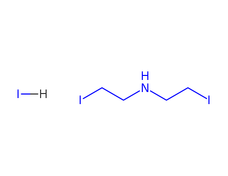 Ethanamine,2-iodo-N-(2-iodoethyl)-, hydriodide (1:1) cas  53382-07-3