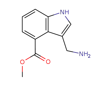 methyl 3-(aminomethyl)-1H-indole-4-carboxylate