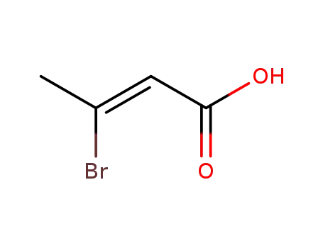 Molecular Structure of 591-02-6 (3-Bromocrotonic acid)
