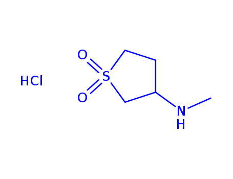 3-Thiophenamine,tetrahydro-N-methyl-, 1,1-dioxide, hydrochloride (1:1)