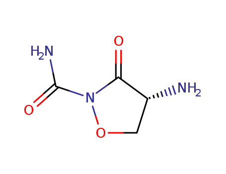 2-ISOXAZOLIDINECARBOXAMIDE,4-AMINO-3-OXO-,(R)-