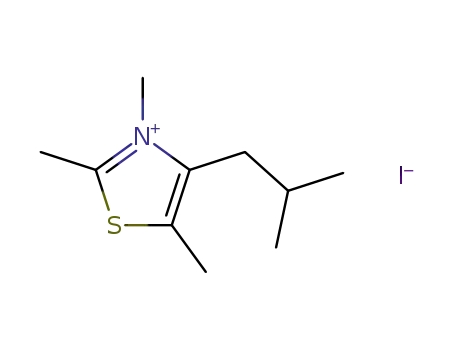 2,3,5-trimethyl-4-isobutyl-thiazolium; iodide