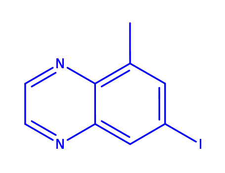 Quinoxaline, 7-iodo-5-methyl- (9CI)
