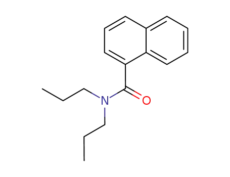 Molecular Structure of 53463-18-6 (N,N-dipropylnaphthalene-1-carboxamide)