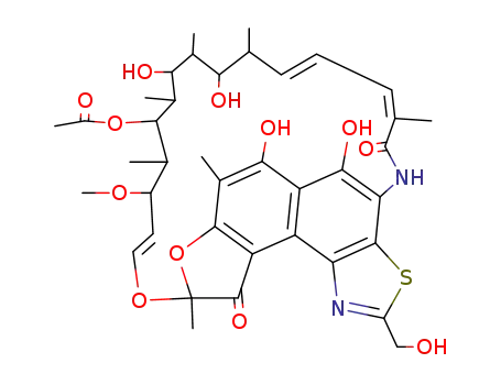 Molecular Structure of 59232-88-1 (rifamycin Q)