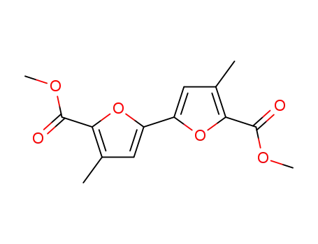 4,4'-Dimethyl[2,2'-bifuran]-5,5'-dicarboxylic acid dimethyl ester