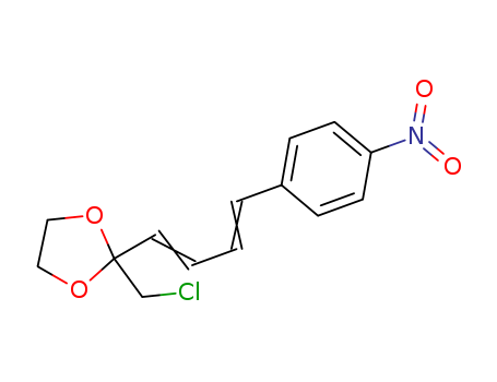 1,3-Dioxolane,2-(chloromethyl)-2-[4-(4-nitrophenyl)-1,3-butadien-1-yl]- cas  2499-47-0