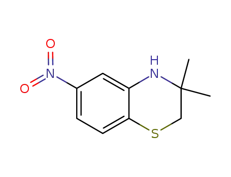 3,3-dimethyl-6-nitro-3,4-dihydro-2H-1,4-benzothiazine