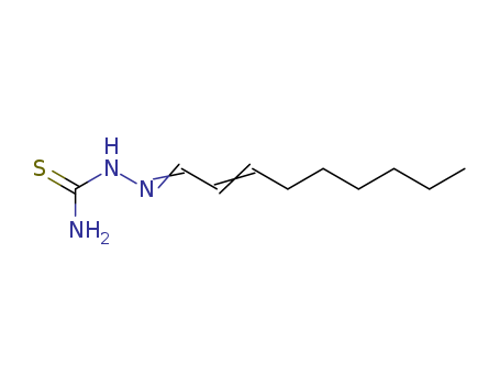 Hydrazinecarbothioamide,2-(2-nonen-1-ylidene)-