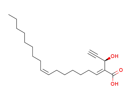 (2E,9Z)-2-((R)-1-Hydroxy-prop-2-ynyl)-octadeca-2,9-dienoic acid