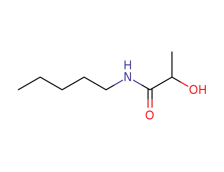 Molecular Structure of 5323-54-6 (2-hydroxy-N-pentyl-propanamide)