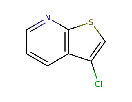 Molecular Structure of 53399-36-3 (3-Chlorothieno[2,3-b]pyridine)