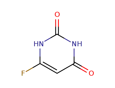 Molecular Structure of 591-36-6 (6-FLUOROURACIL)