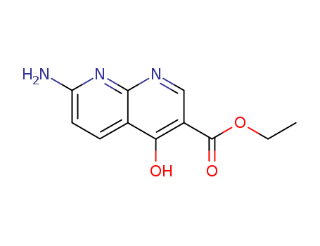 1,8-Naphthyridine-3-carboxylicacid, 7-amino-4-hydroxy-, ethyl ester cas  5350-39-0