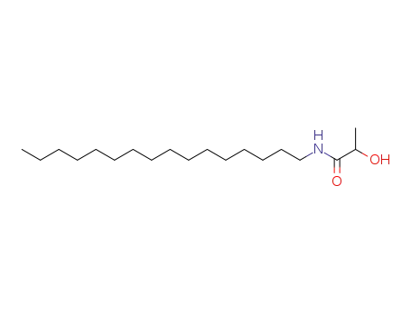Molecular Structure of 5323-53-5 (N-hexadecyl-2-hydroxy-propanamide)