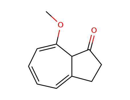 Molecular Structure of 90266-08-3 (8-Methoxy-3,8a-dihydroazulen-1(2H)-one)