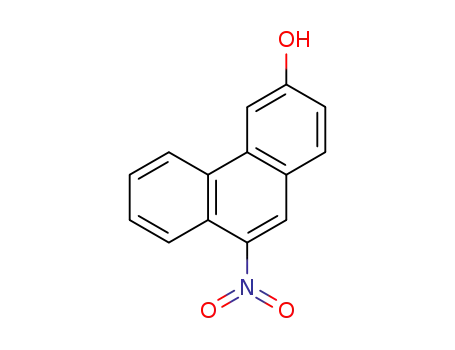 Molecular Structure of 7402-91-7 (9-nitrophenanthren-3-ol)