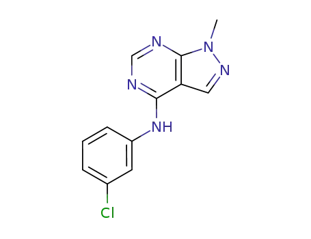 N-(3-chlorophenyl)-1-methyl-1H-pyrazolo[3,4-d]pyrimidin-4-amine
