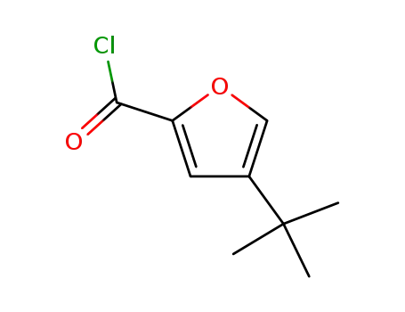 2-푸란카르보닐 클로라이드, 4-(1,1-디메틸에틸)-(9CI)
