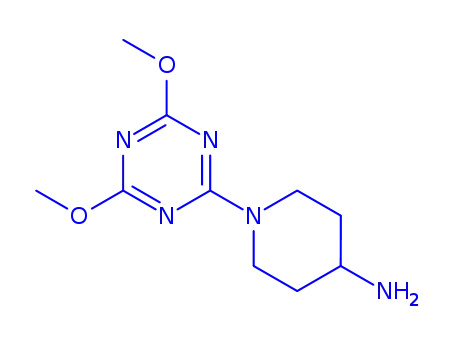 1-(4,6-dimethoxy-1,3,5-triazin-2-yl)piperidin-4-amine