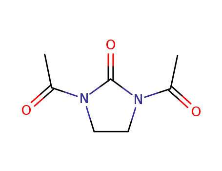 Molecular Structure of 5391-40-2 (1,3-DIACETYL-2-IMIDAZOLIDINONE)