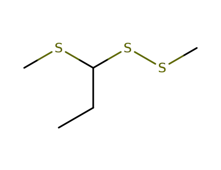 Molecular Structure of 53897-66-8 (Methyl[1-(methylthio)propyl] persulfide)