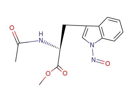 Molecular Structure of 53659-33-9 (N-acetyl-N'-nitrosotryptophan methyl ester)