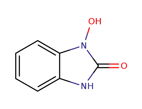 Molecular Structure of 53821-11-7 (2H-Benzimidazol-2-one,1,3-dihydro-1-hydroxy-(9CI))